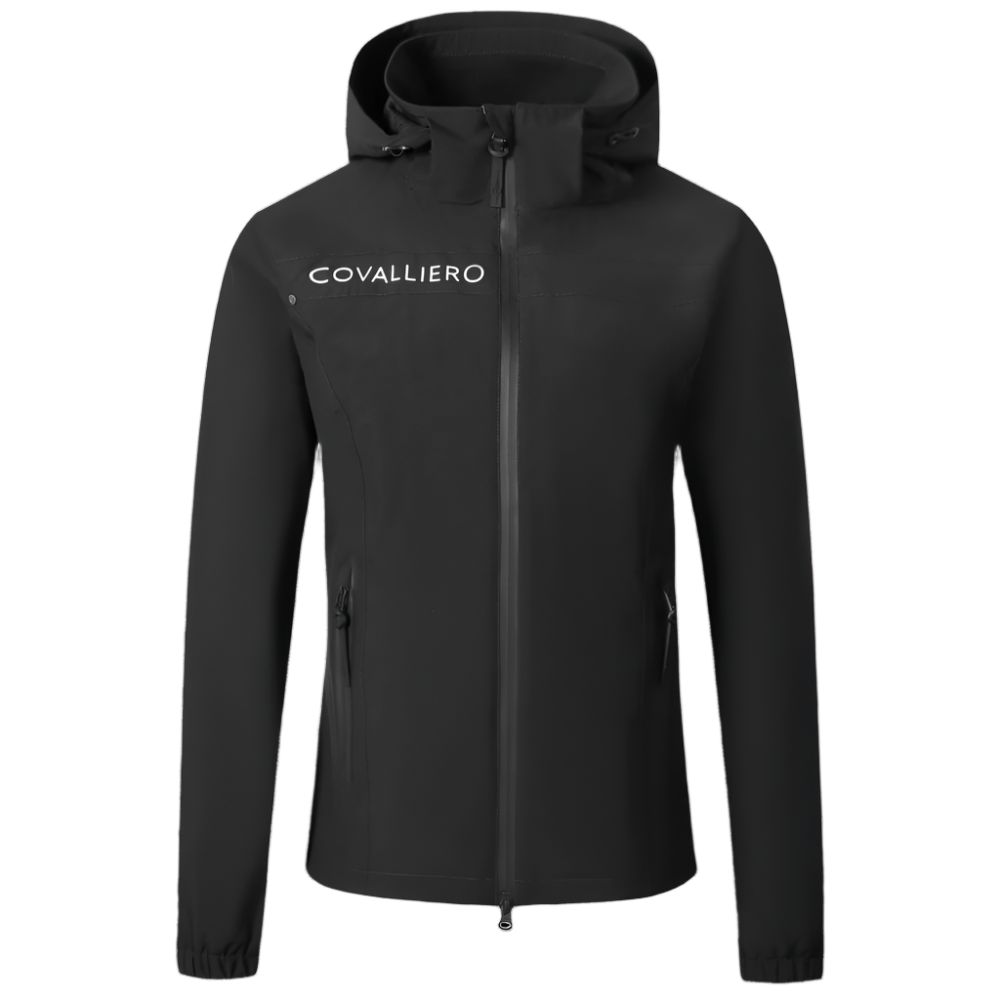Covalliero Ladies Rain Jacket #colour_black