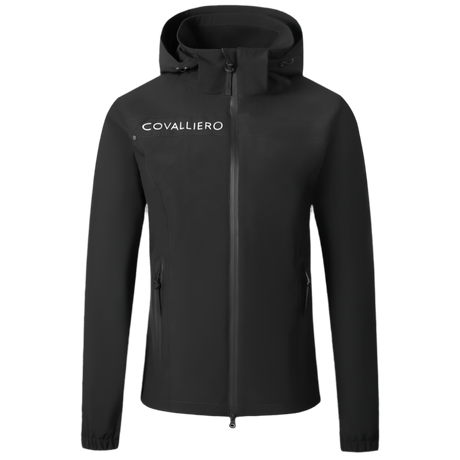 Covalliero Ladies Rain Jacket #colour_black