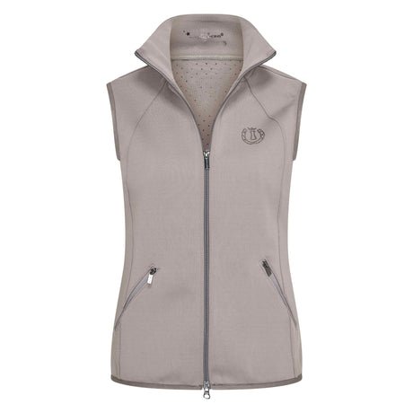 Imperial Riding Children's Sporty Air Tech Body Warmer #Colour_charcoal