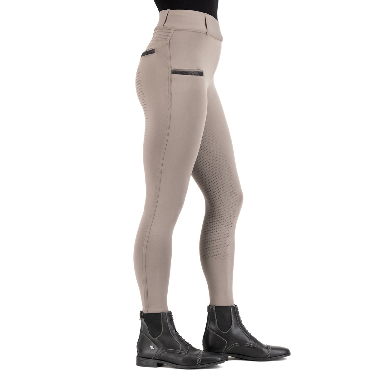 Imperial Riding Women's Comfi Sparks Riding Tights #colour_charcoal