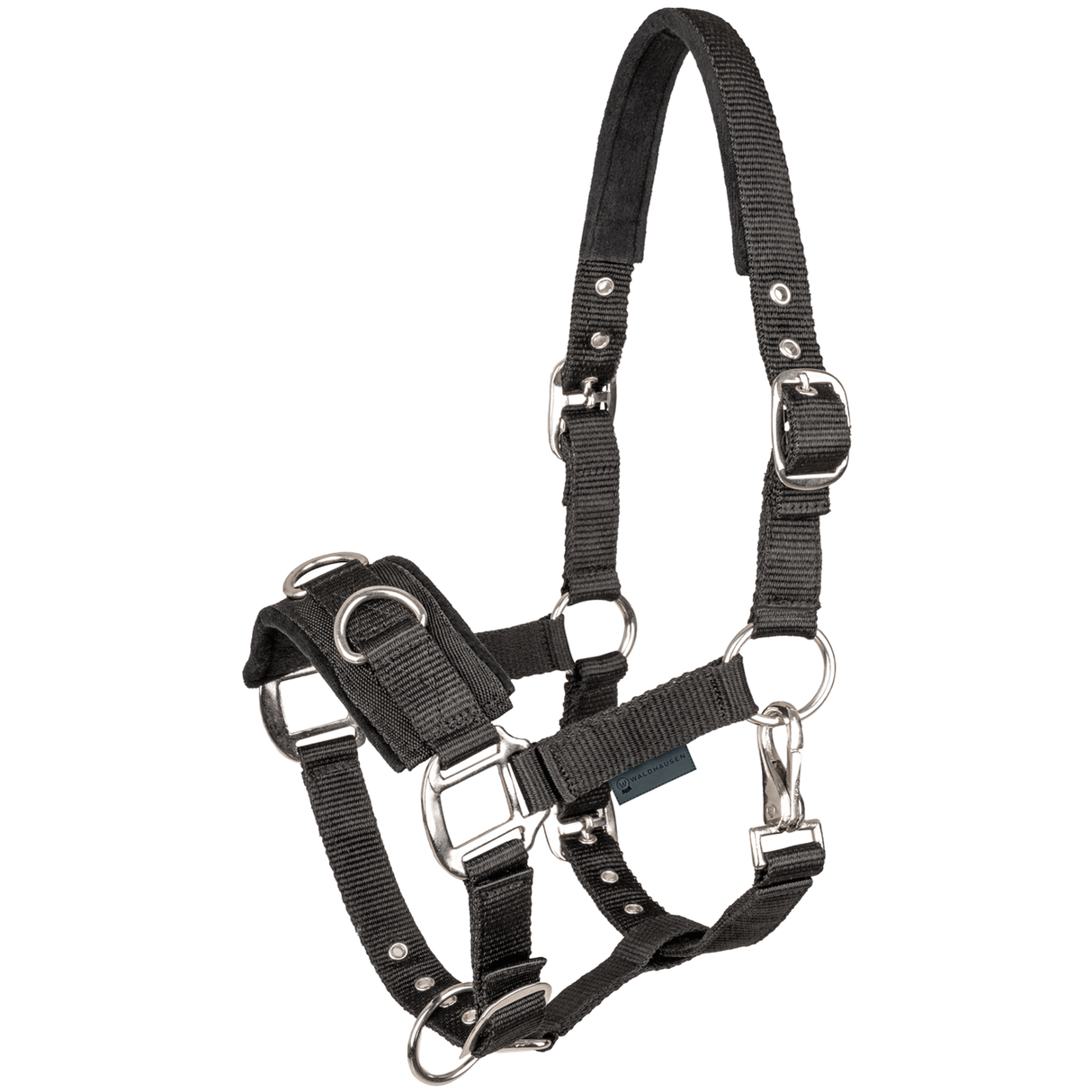STAR Economic Lunging Halter #colour_black