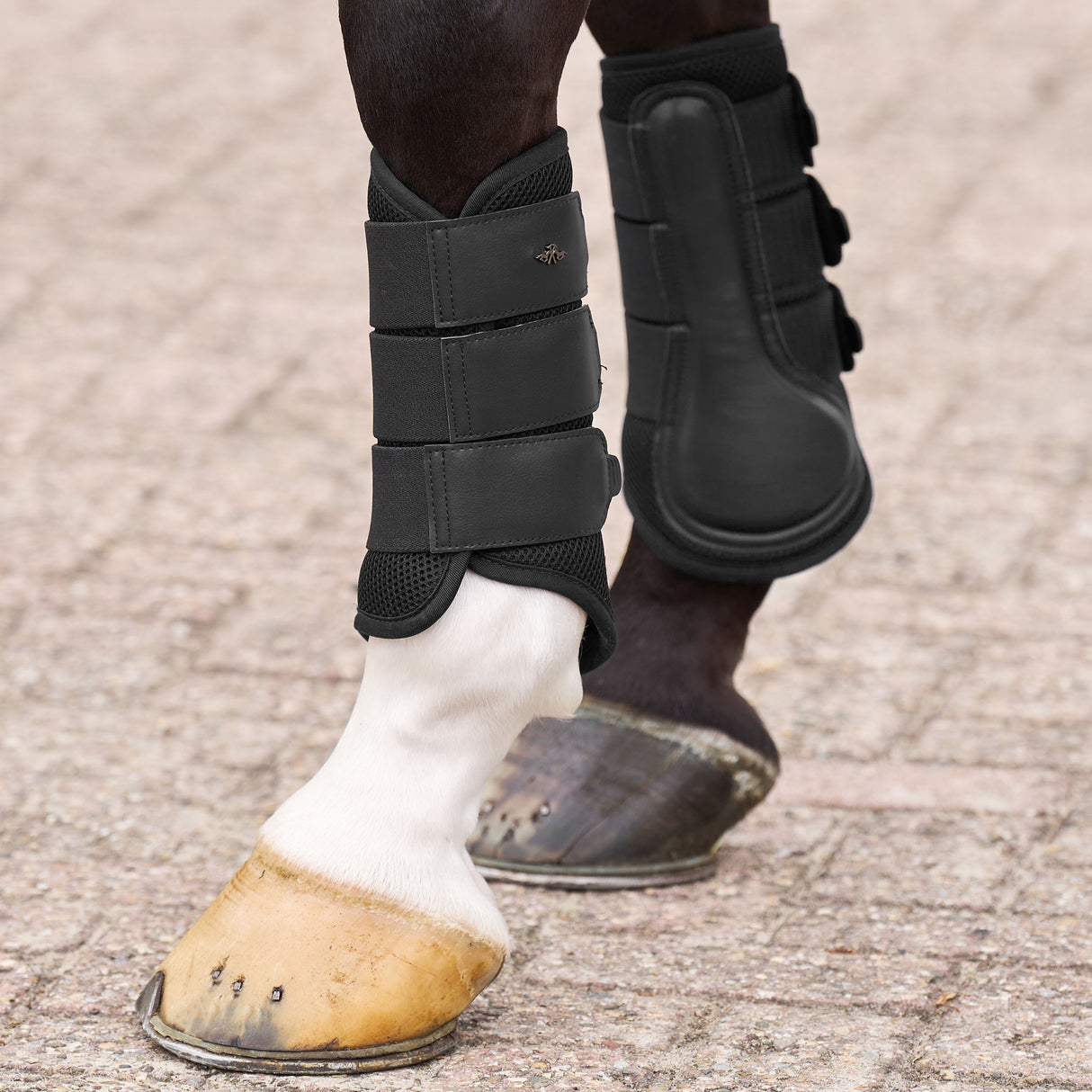 HV Polo Air Flow Brushing Boots #colour_black