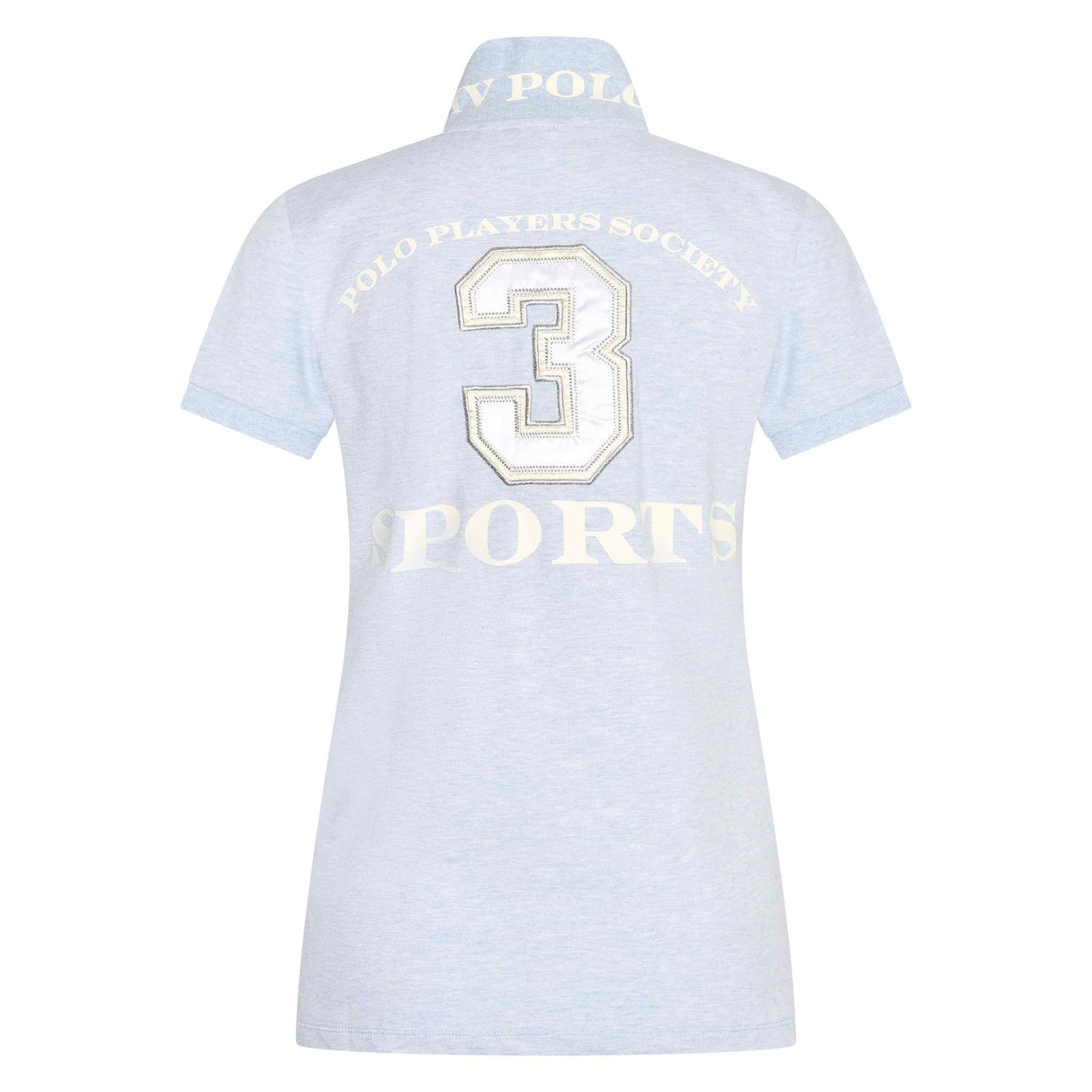 HV Polo Favouritas EQ Short Sleeve Polo Shirt - Cloud Melange #colour_cloud-melange