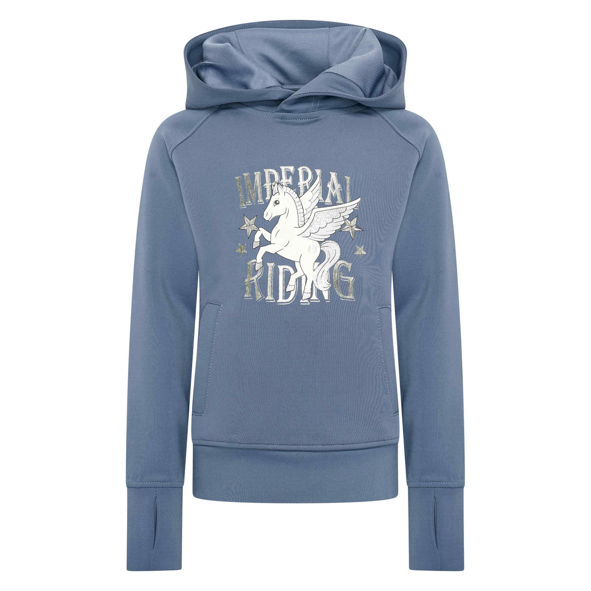 Imperial Riding Children's Fly Hoodie #Colour_moonstone