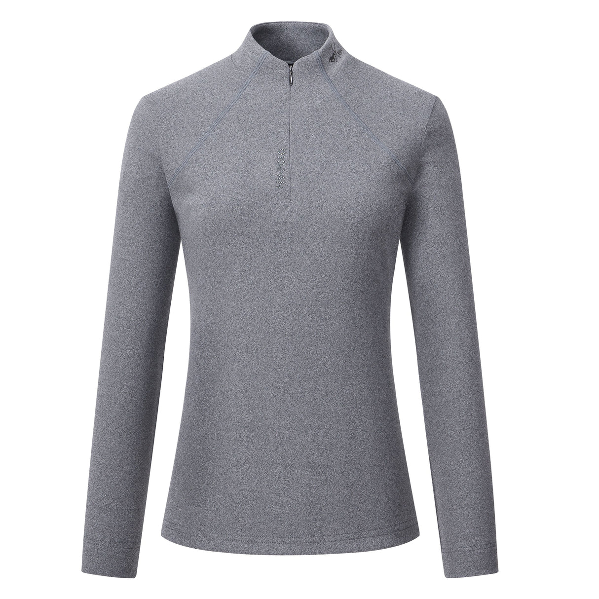 HV Polo Floria Top #colour_mid-grey-melange