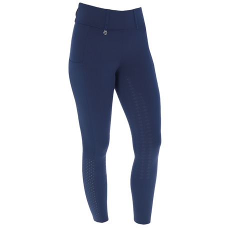 Covalliero Ladies Compression Riding Tights #colour_dark-navy