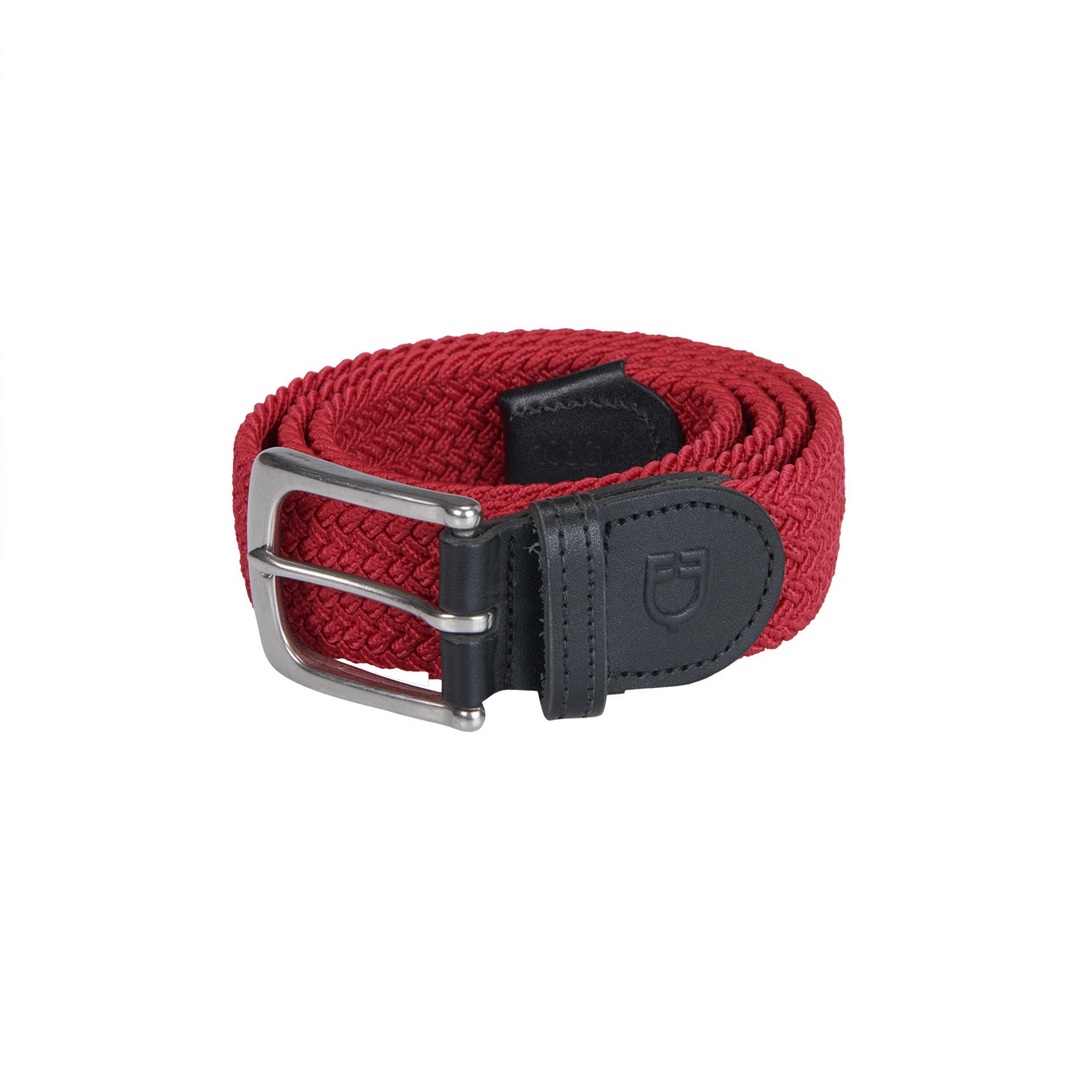 Equestro Elasticized Kids Belt Crossed Pattern