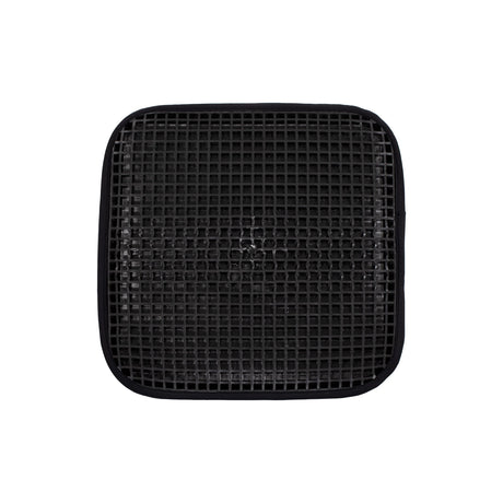 Acavallo Chair Seat Saver Classic Gel Suede #colour_black