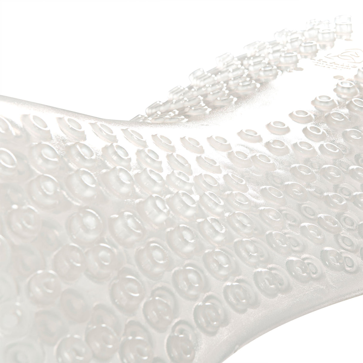 Acavallo Gel Ns Massage Front & Rear Riser #colour_white