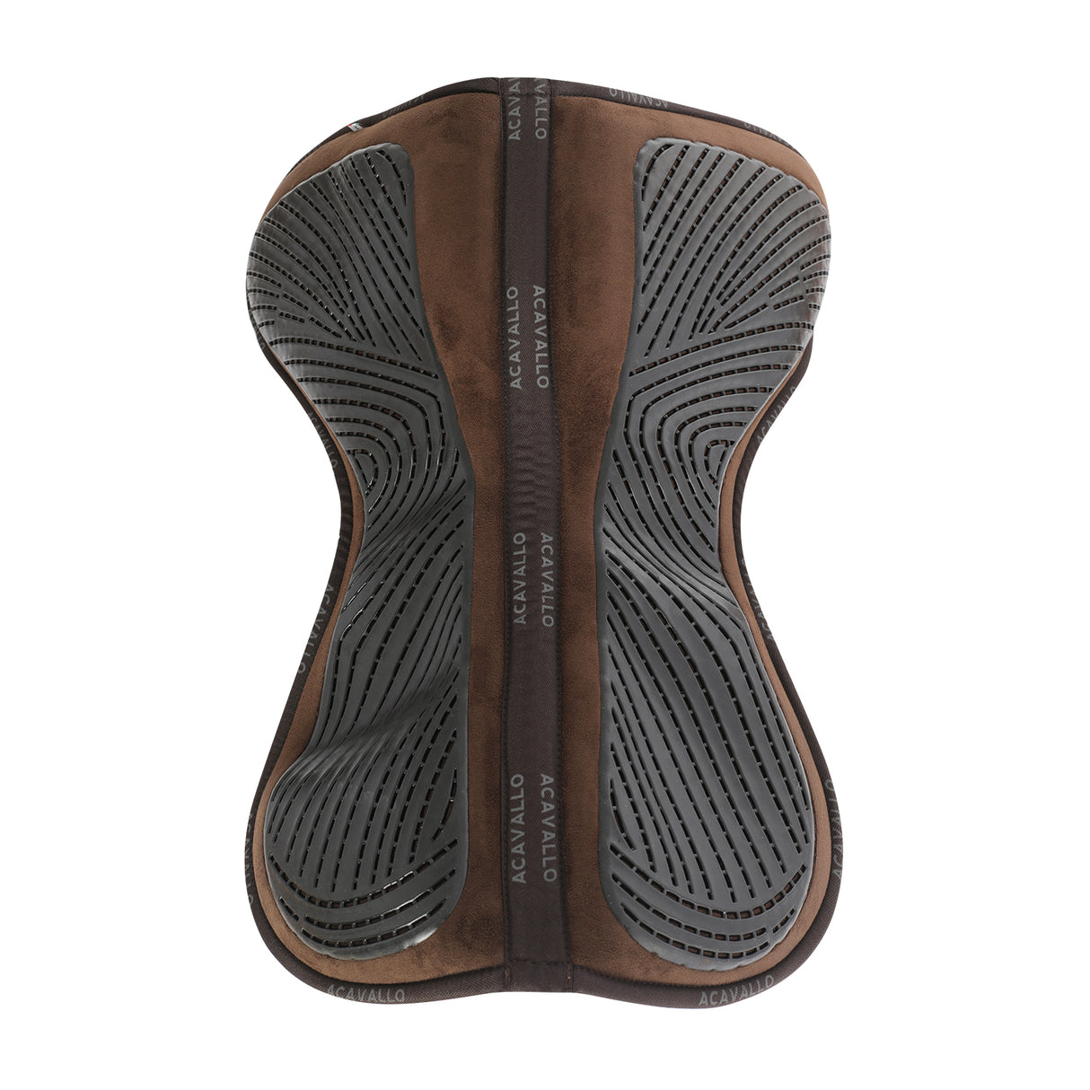 Acavallo Pad MF JCCS CW-CS Suede Gel Grip Flat #colour_brown