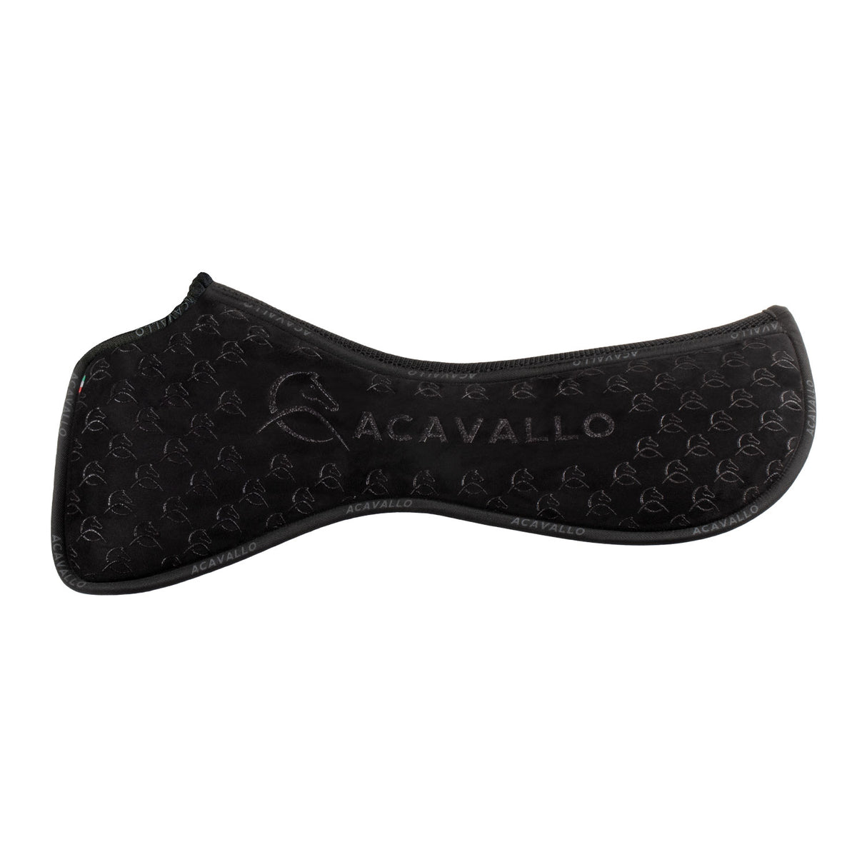 Acavallo Pad Mf Ds Sw-3Ds Suede Internal Silicone Grip Flat #colour_black