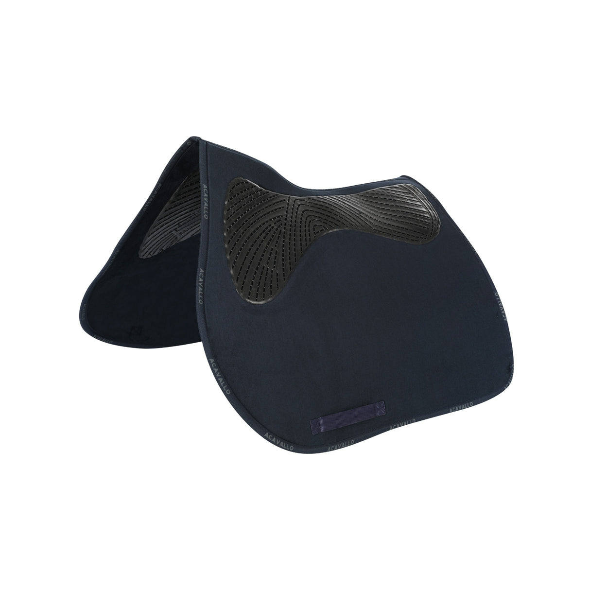 Acavallo Saddle Pad JS CW-CS Twin Sided Gel Grip #colour_blue