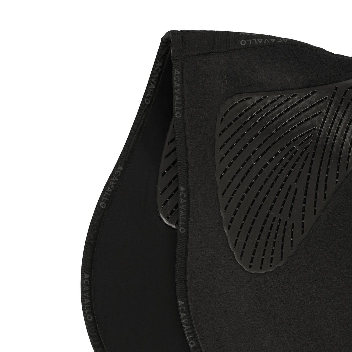 Acavallo Saddle Pad JS CW-CS Twin Sided Gel Grip #colour_black