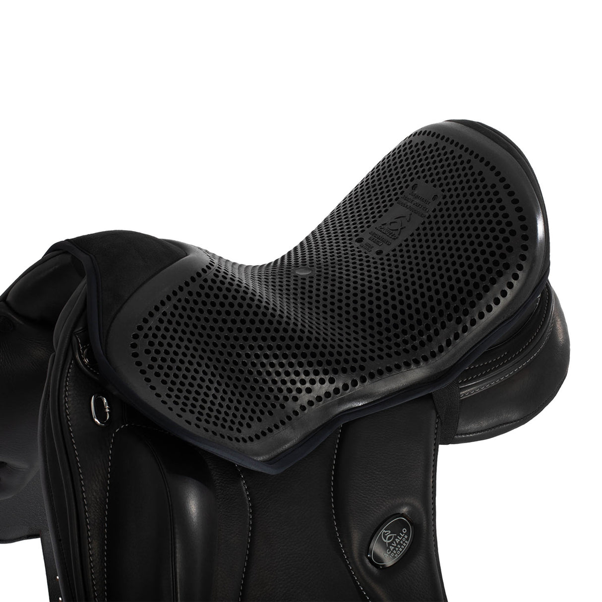 Acavallo Standard Seat Saver Dressage Classic Gel-Out Dri-Lex 10mm #colour_black