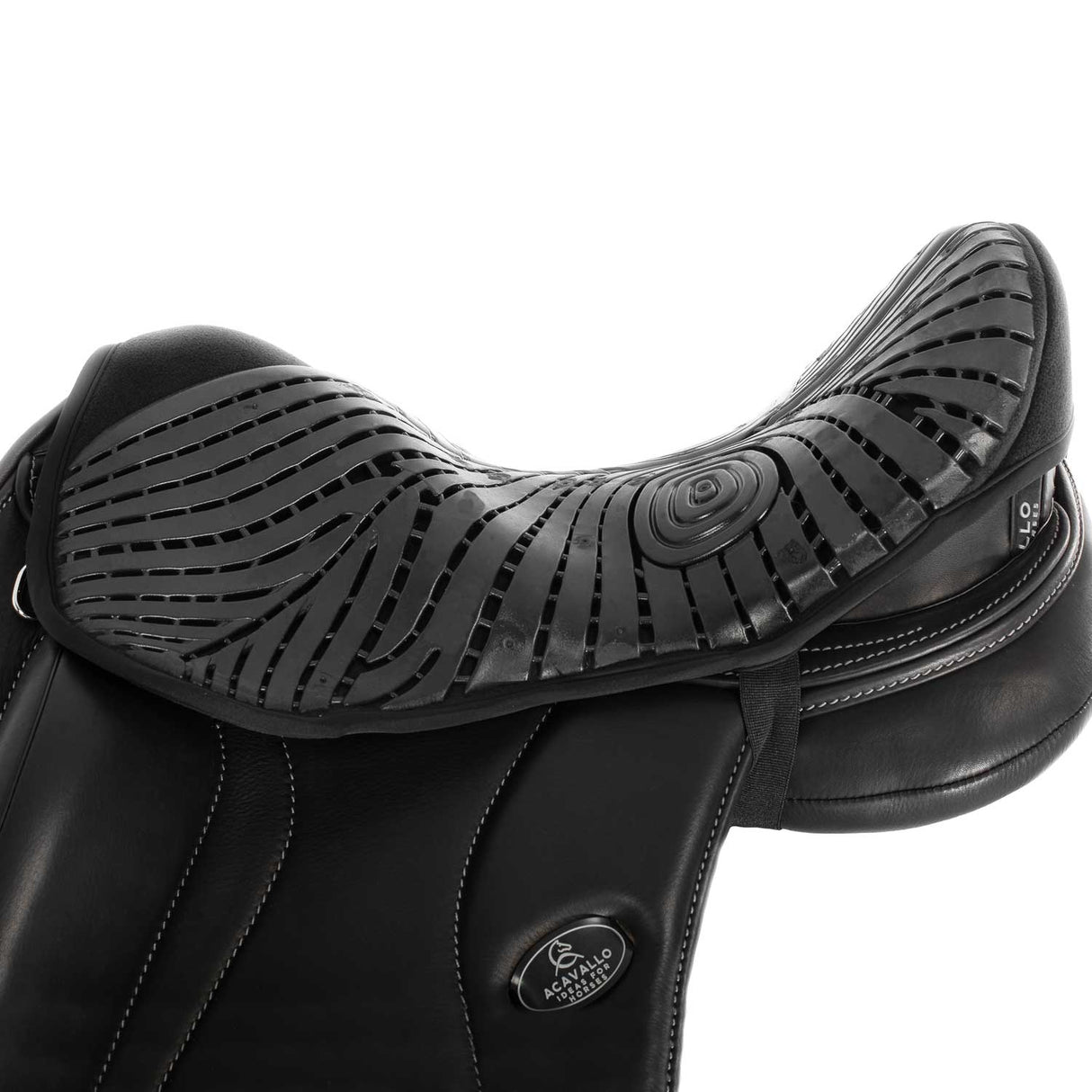 Acavallo Standard Seat Saver Dressage Air Plus Gel-Out Dri-Lex 10mm #colour_black