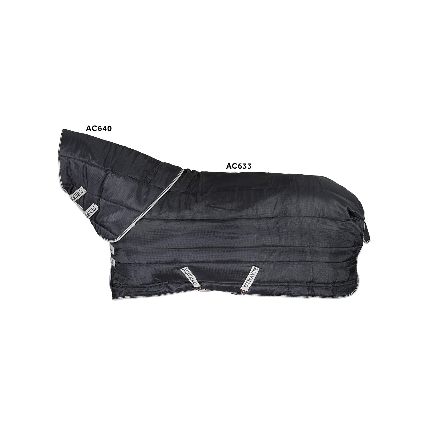 Acavallo 210D Ripstop Stable Neck Cover 300G #colour_blue