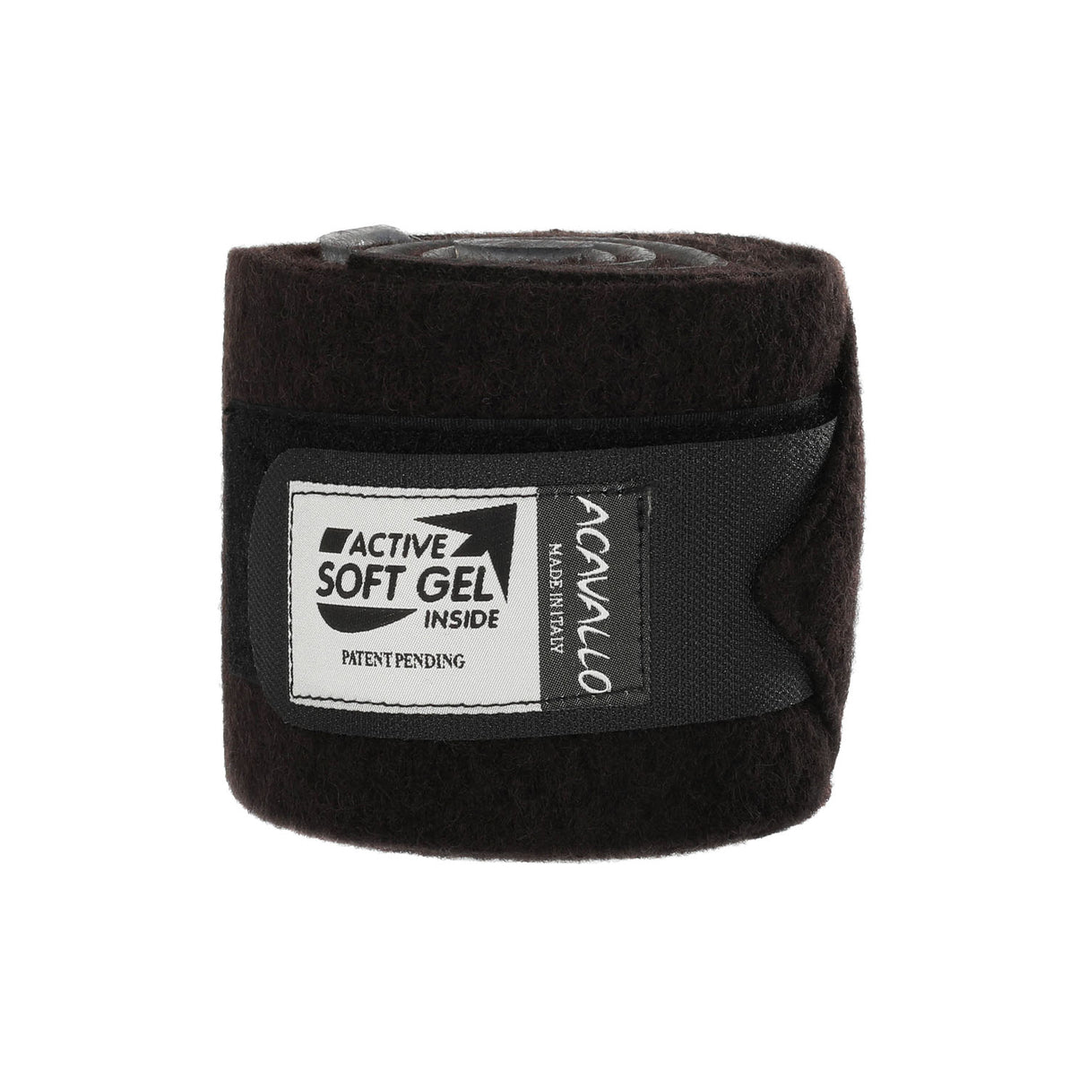 Acavallo Virgin Wool Bandages Classic Gel #colour_brown