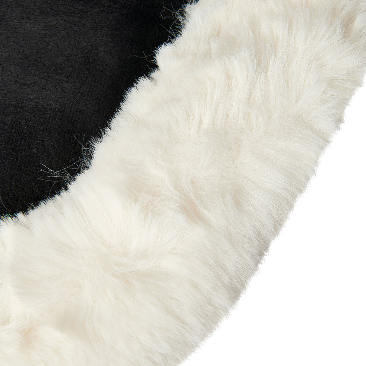 Acavallo Pad Piuma-FS WFS-FS Pocket Suede Rear Riser #colour_black-natural