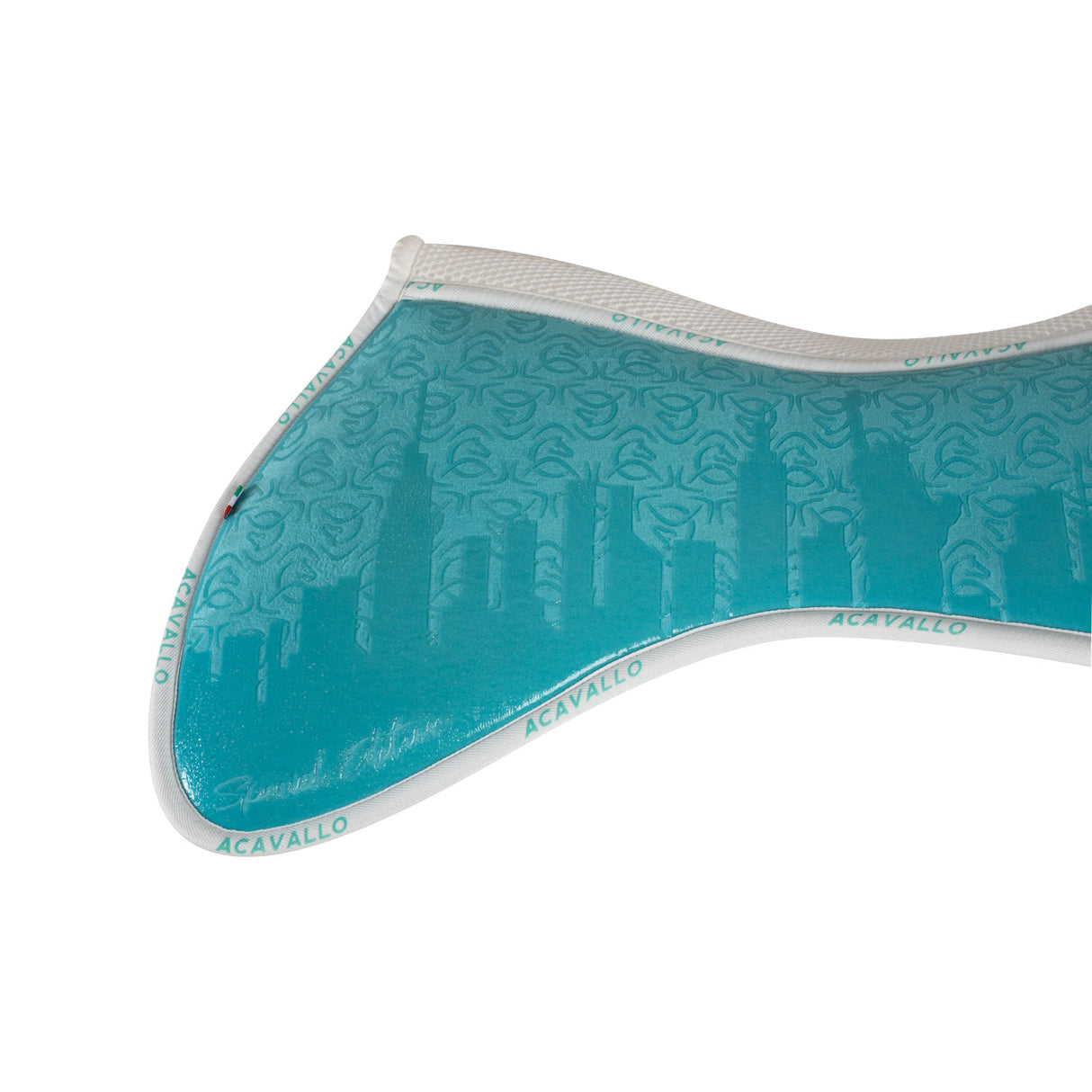 Acavallo Pad Mf Jccs Cw-3Ds Louvre & Bamboo Silicone Grip Flat #colour_blue