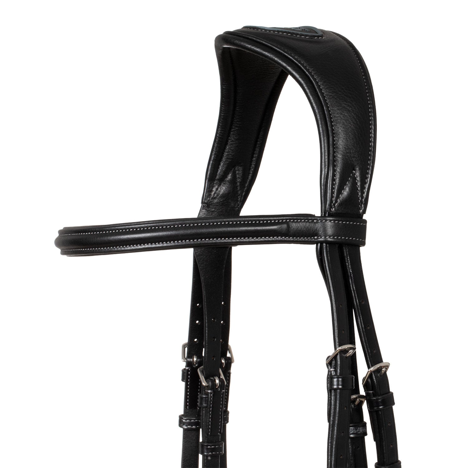 Acavallo Guernica Calfskin Bridle #colour_black