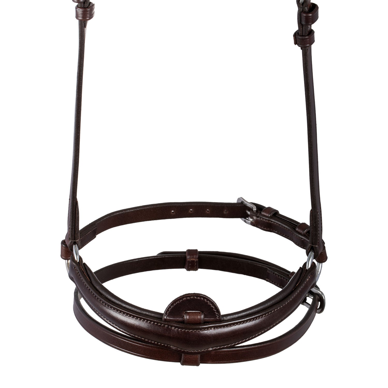 Acavallo Flash Noseband Quick Coupling #colour_brown