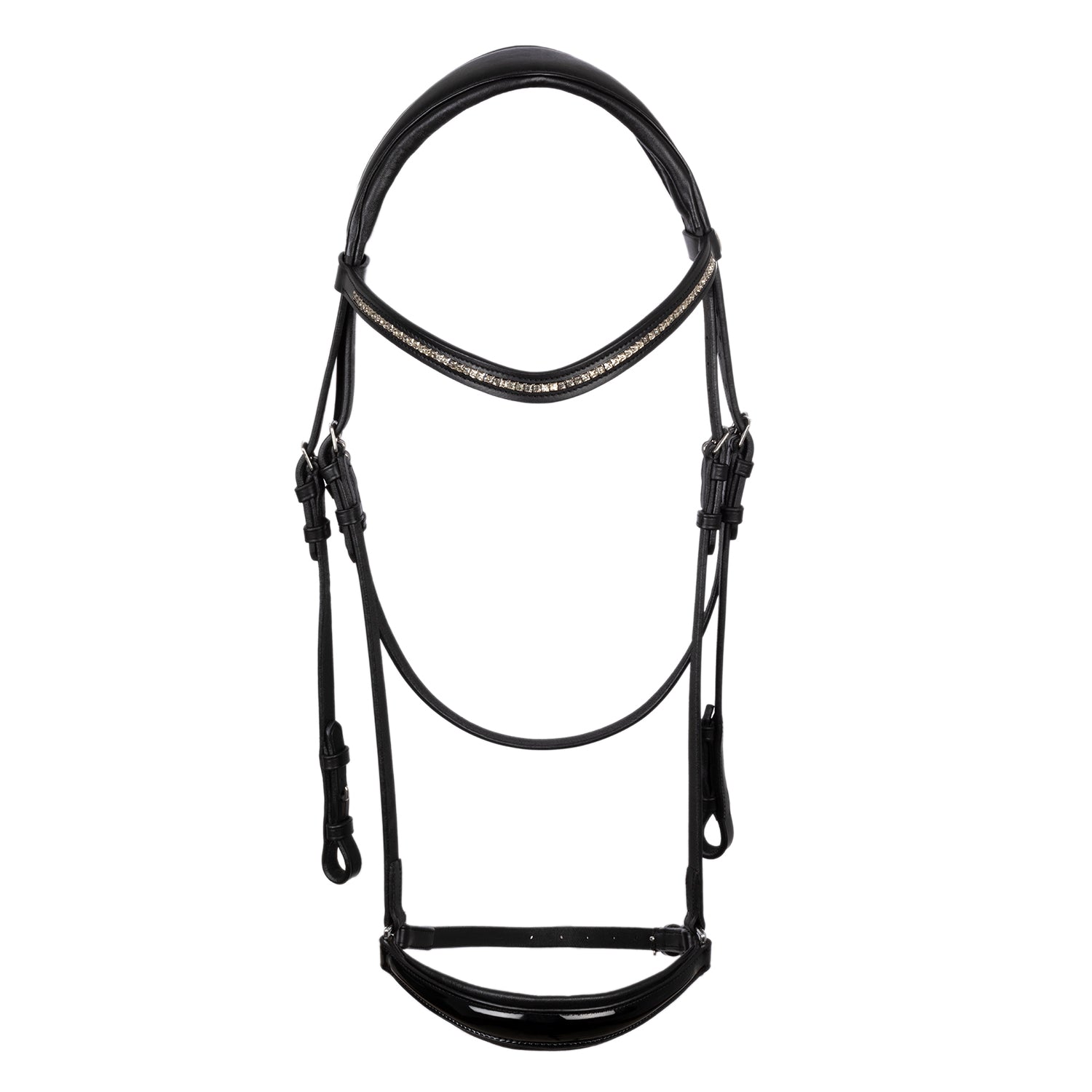Acavallo Dama Bridle Calfskin #colour_black