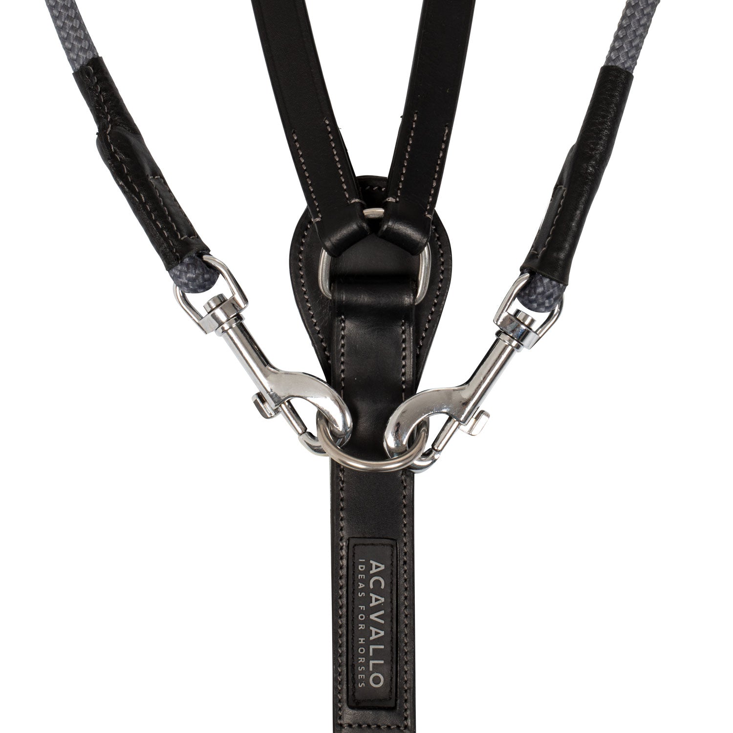 Acavallo Chambon Italian Calfskin & Nylon #colour_black