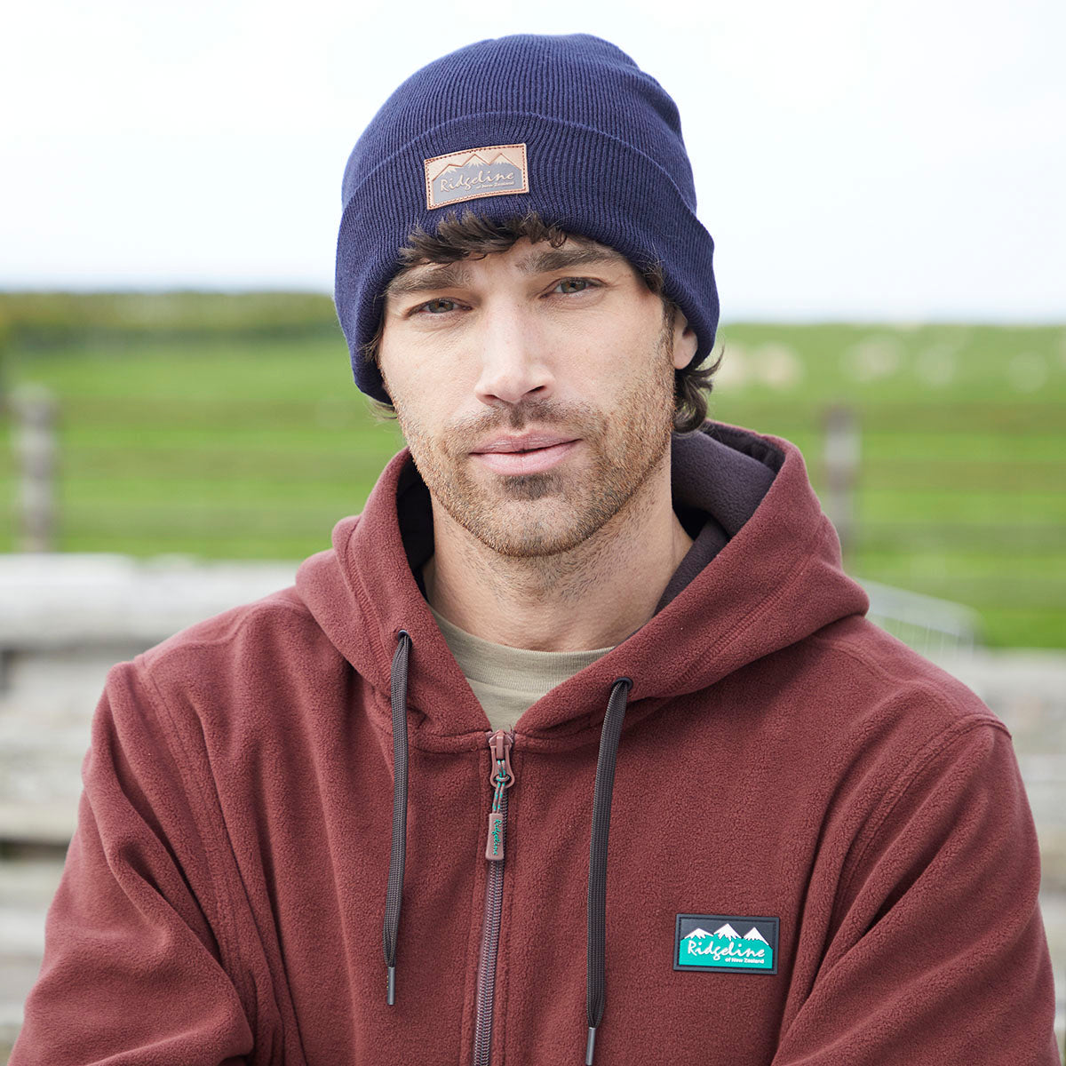Heritage Fine Knit Beanie - Navy