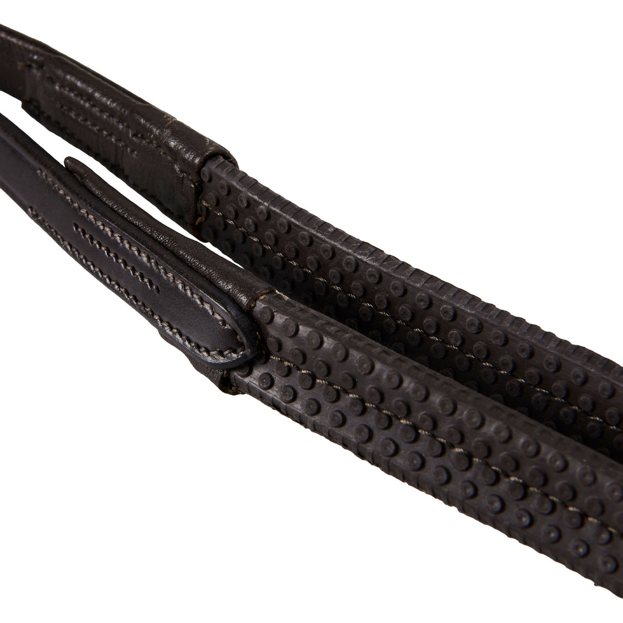 Equestro Leather English Bridle With Embroideries New #colour_brown