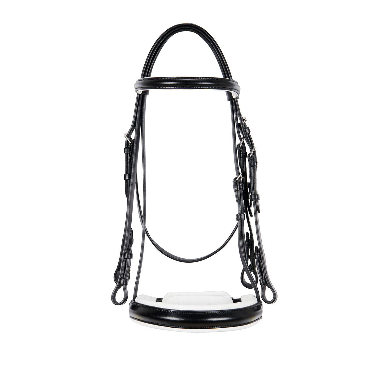 Equestro Dressage Smooth Leather Bridle