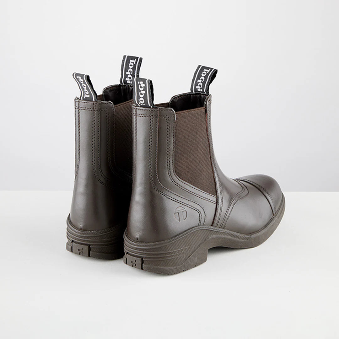 Toggi Boughton Childrens Jodhpur Boot #colour_brown