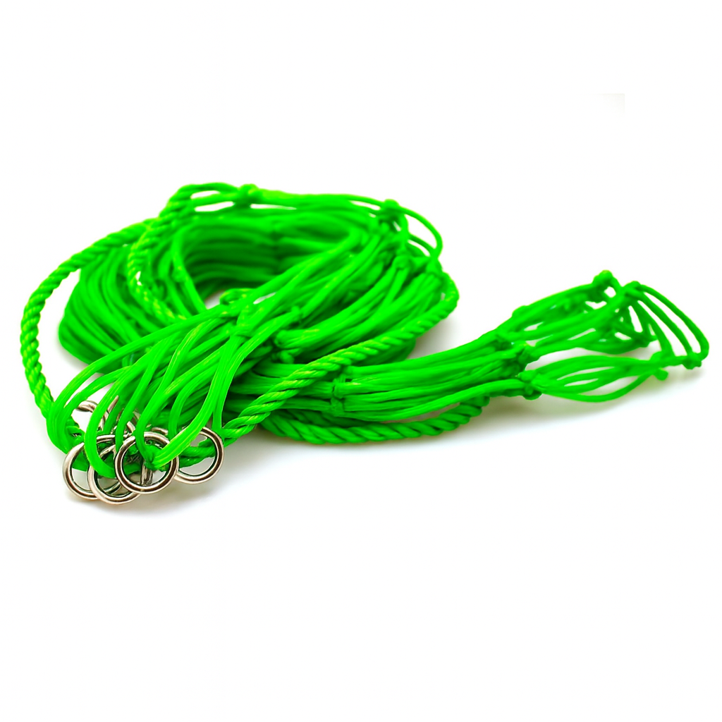 KM Elite Traditional Large Hole Haynet #colour_hot-green