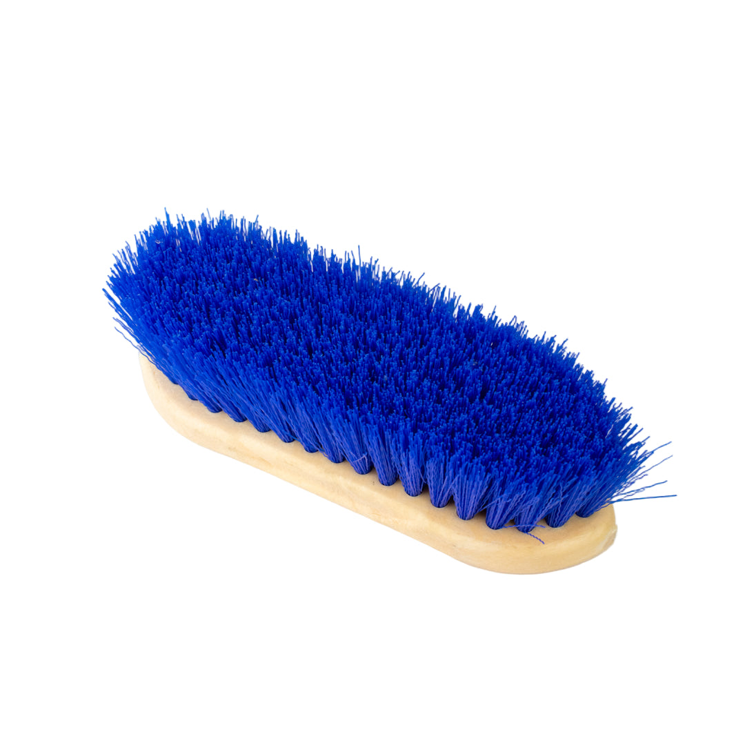 GS Equestrian & Country Plastic Dandy Brush #colour_blue