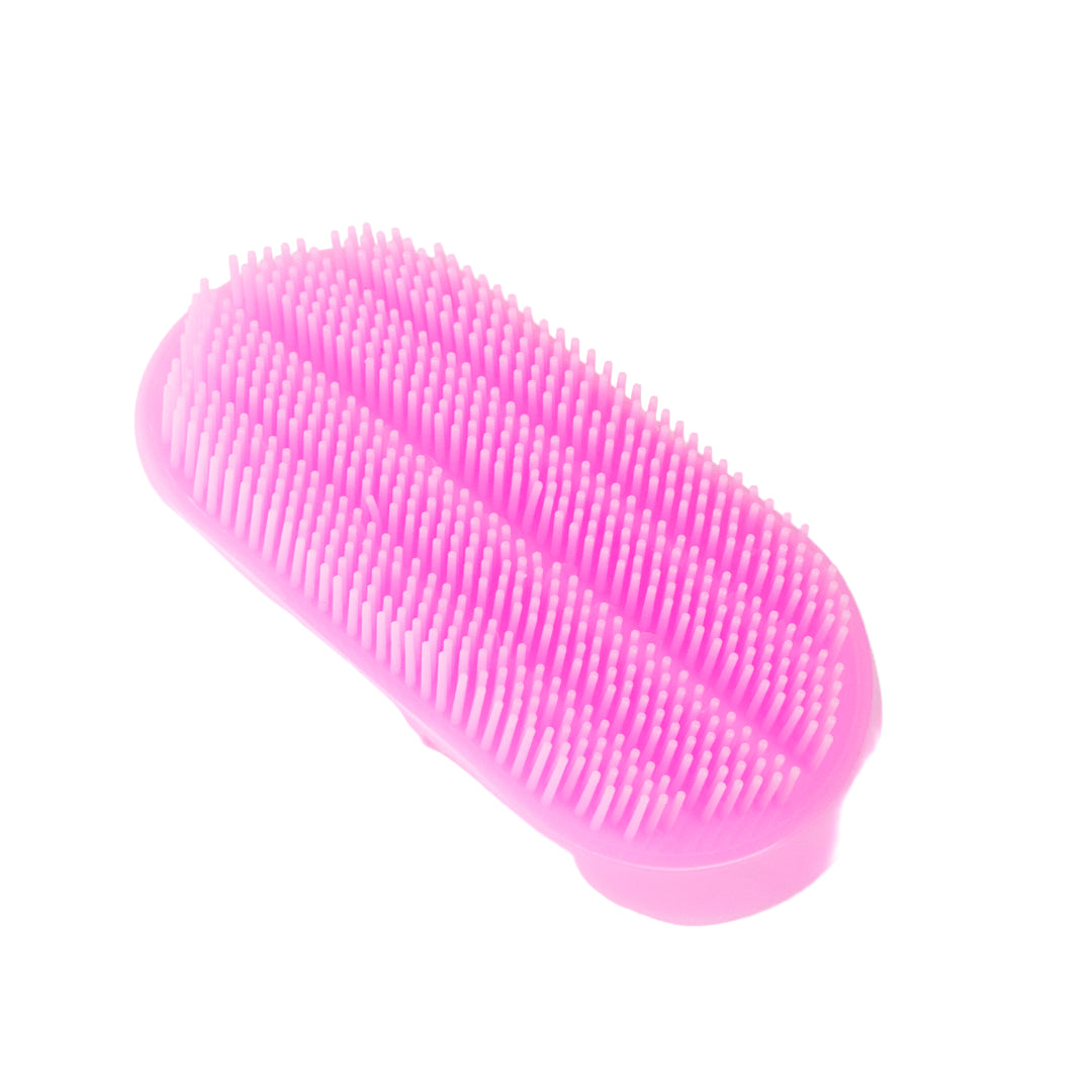 GS Equestrian & Country Plastic Curry Comb #colour_pink
