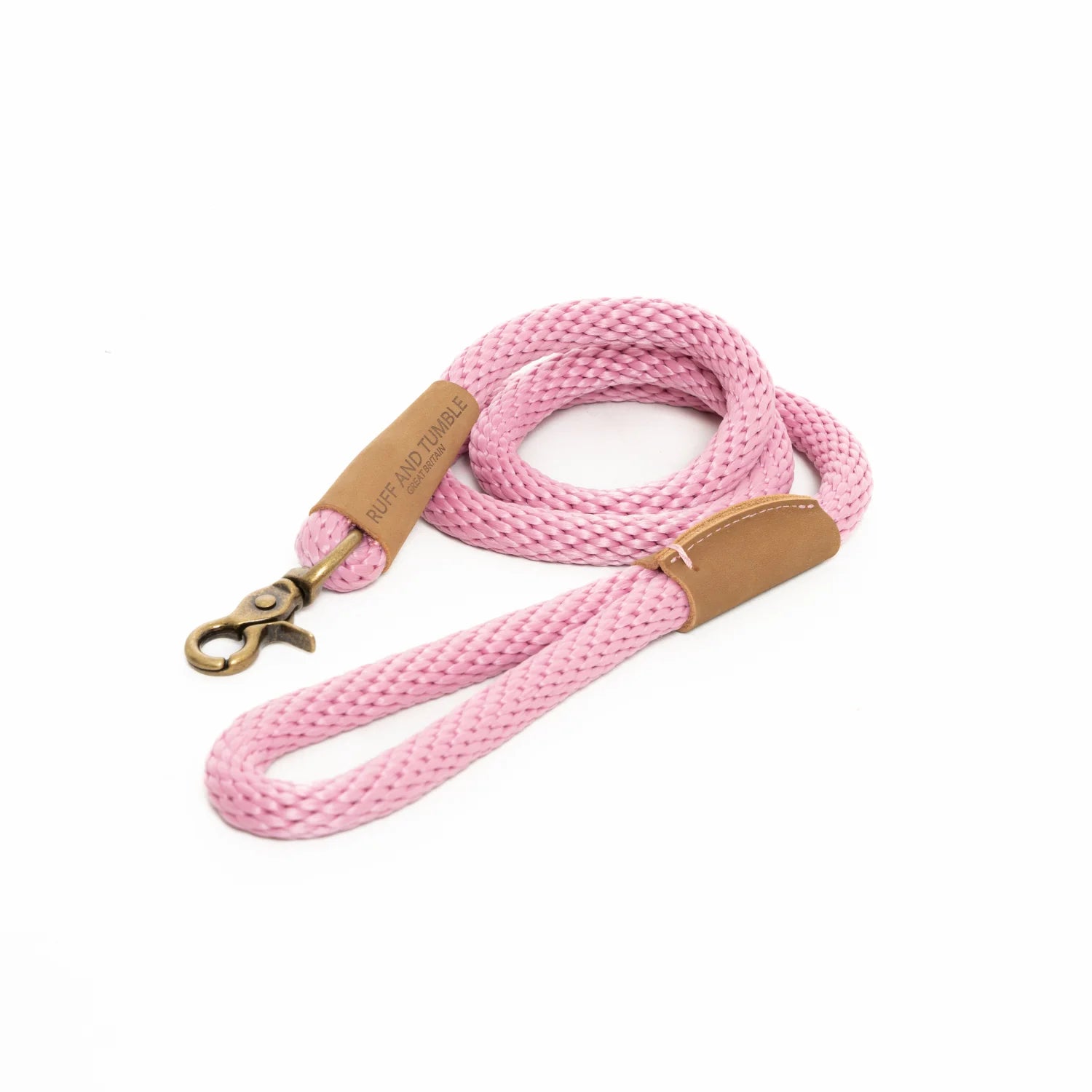 Ruff & Tumble Slim Clip Dog Lead #colour_dusty-pink