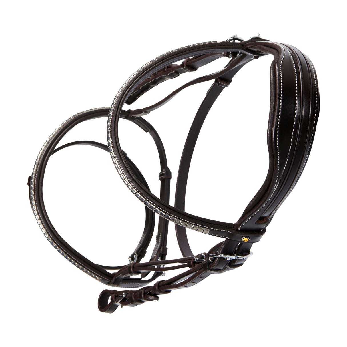 Equestro English Headboard In Np Clicker Leather