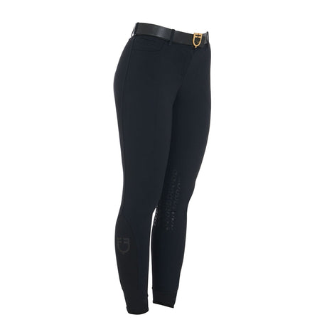 Equestro Women's Latest Generation Summer Breeches #colour_black