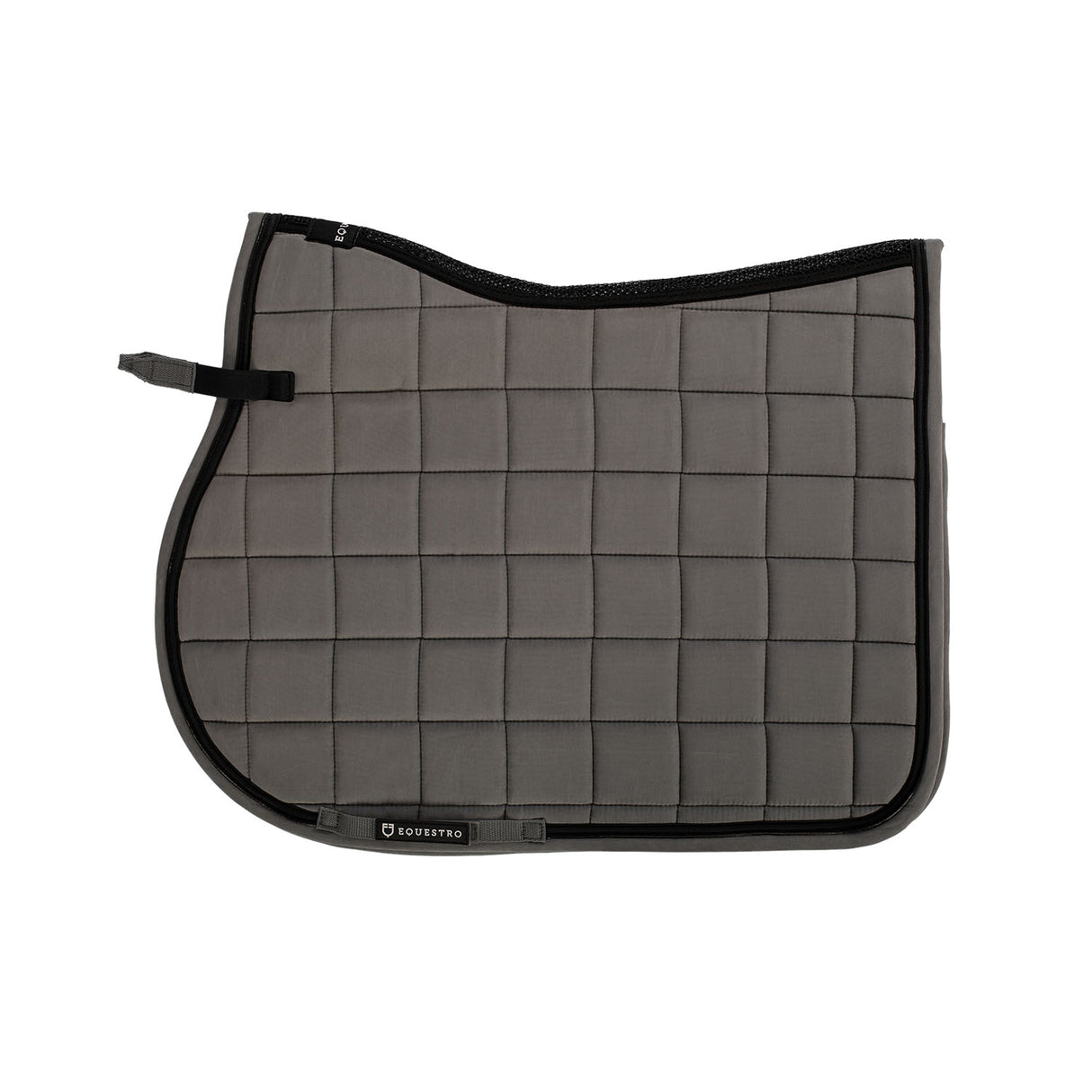 Equestro Shaped Jumping Saddle Pad #colour_grey