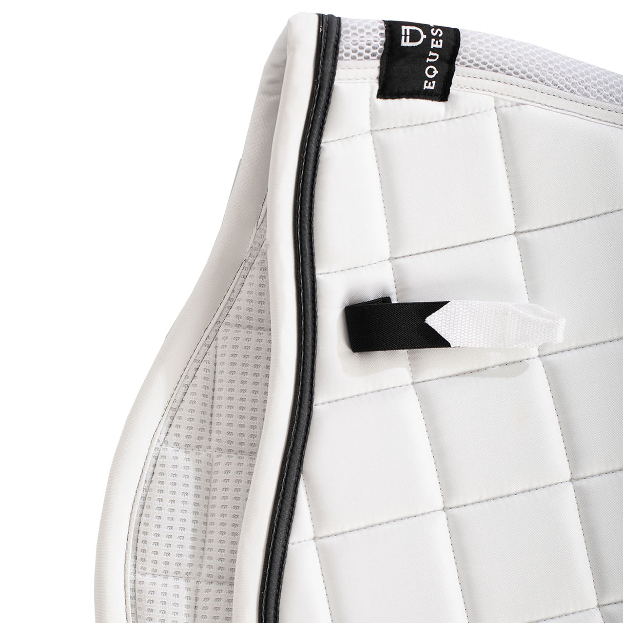 Equestro Shaped Jumping Saddle Pad #colour_white