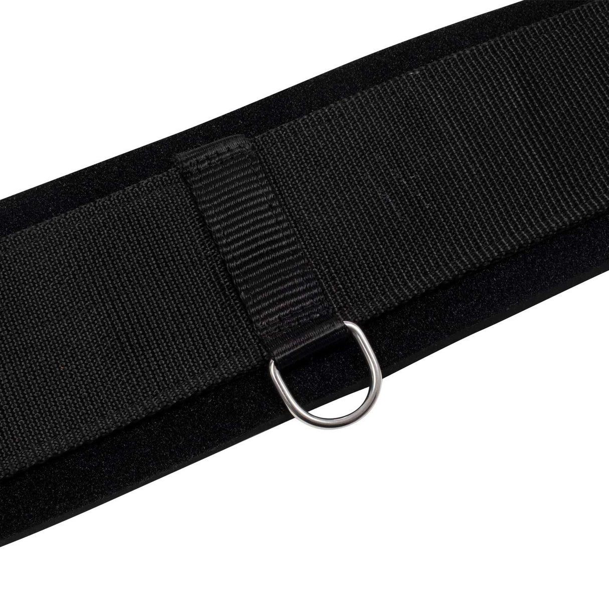 Equestro Neoprene Soft Touch Jumping Girth #colour_black