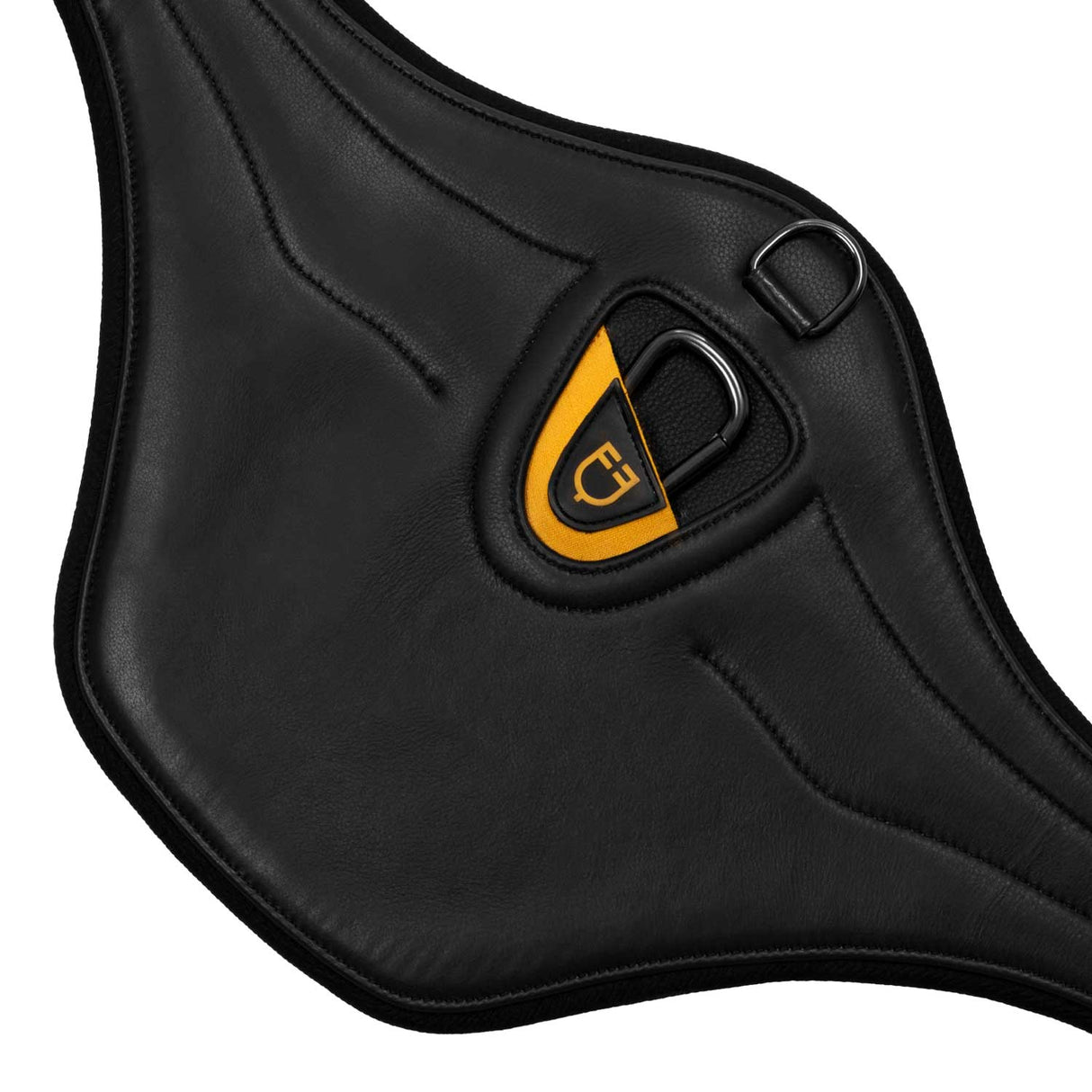 Equestro Jumping Stud Guard Girth #colour_black