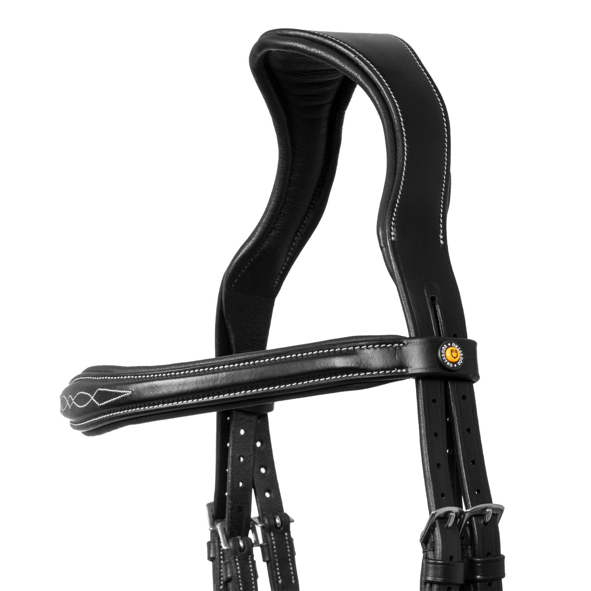 Equestro Bridle In Soft Stitched Leather