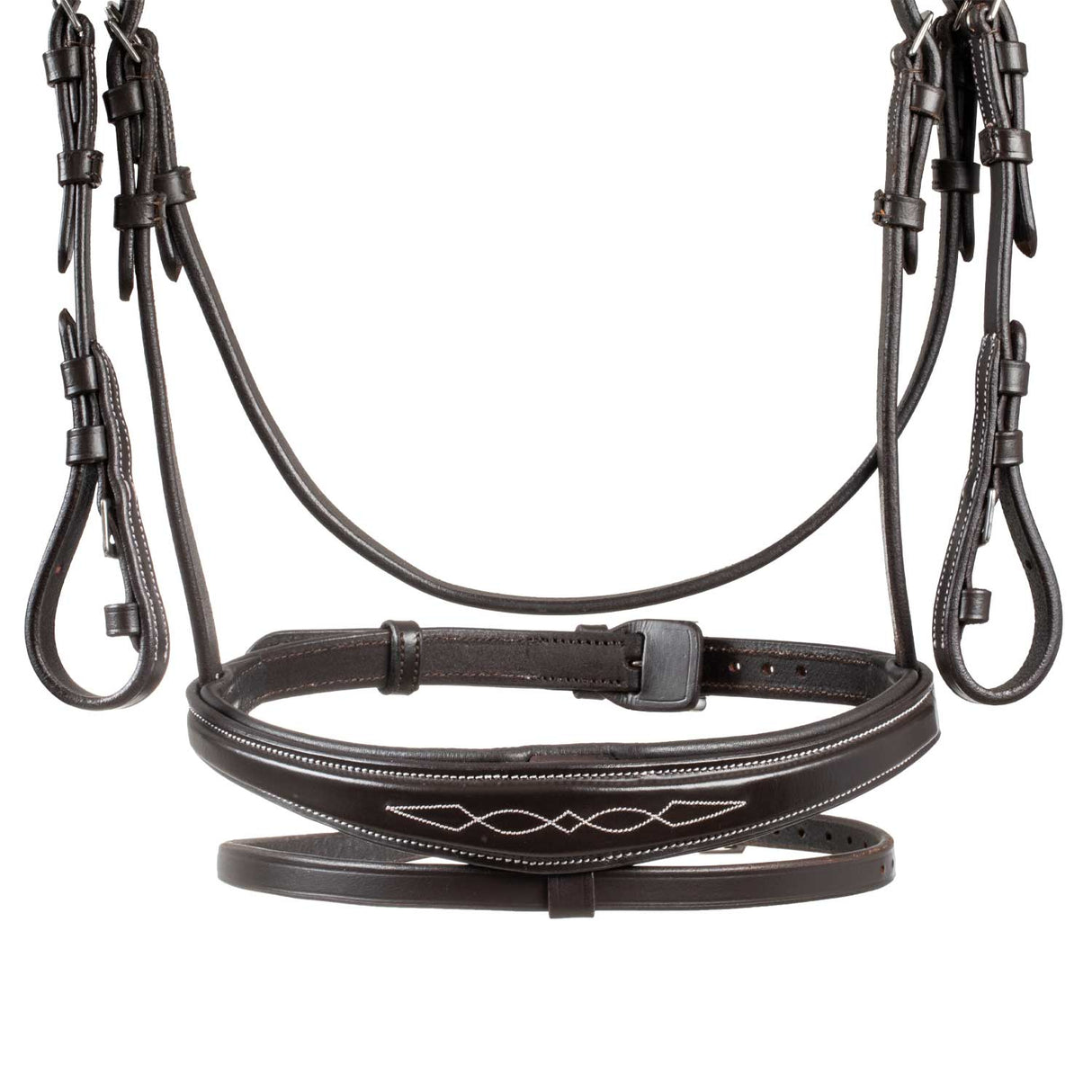Equestro Bridle In Soft Stitched Leather