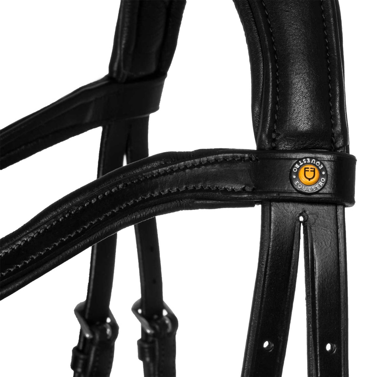 Equestro Collegiate Comfitec Anatomic Leather Bridle