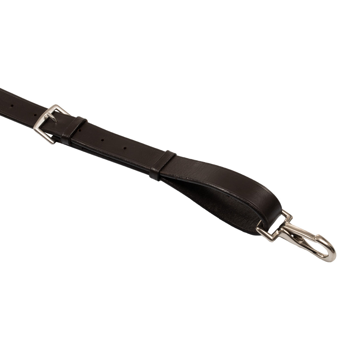Equestro Collier Martingale With Silver Stitching