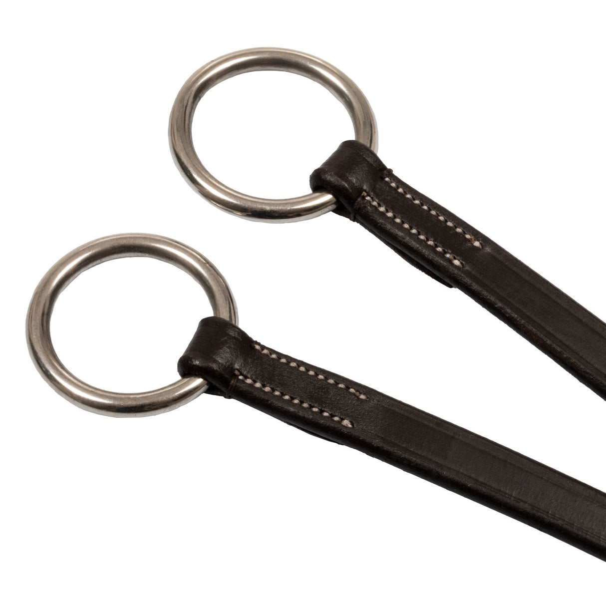 Equestro Collier Martingale With Silver Stitching