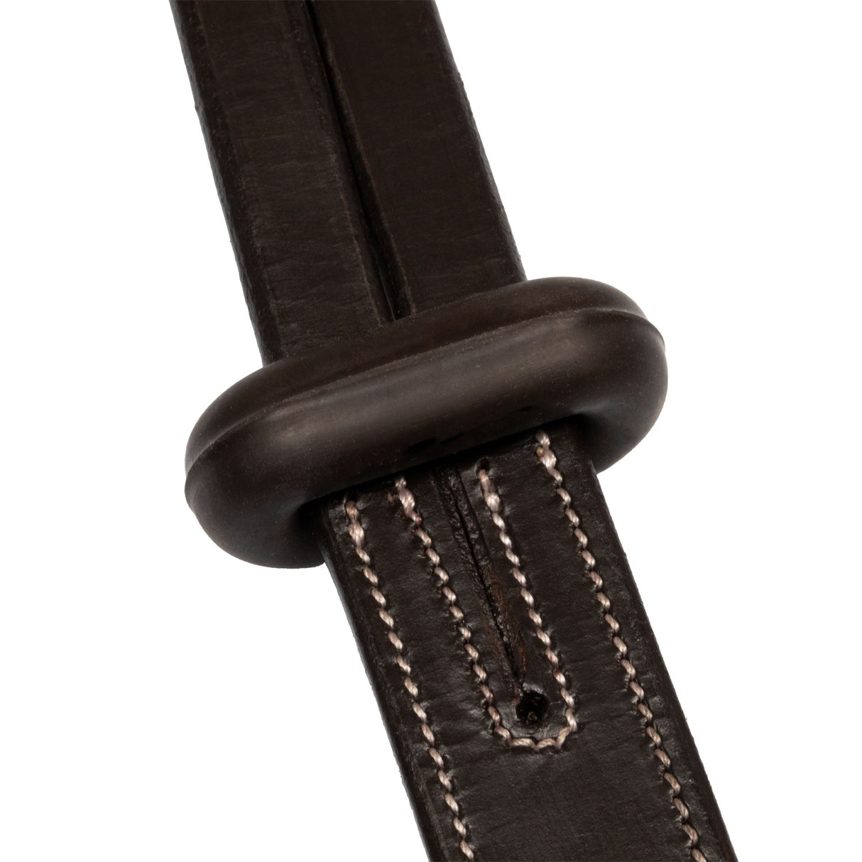 Equestro Collier Martingale With Silver Stitching