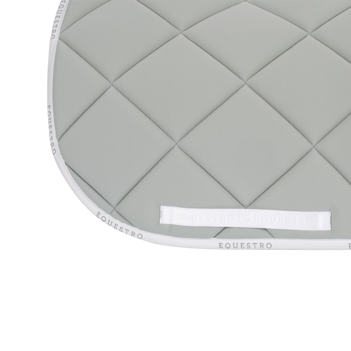 Dressage saddle pad technical fabric with logo
