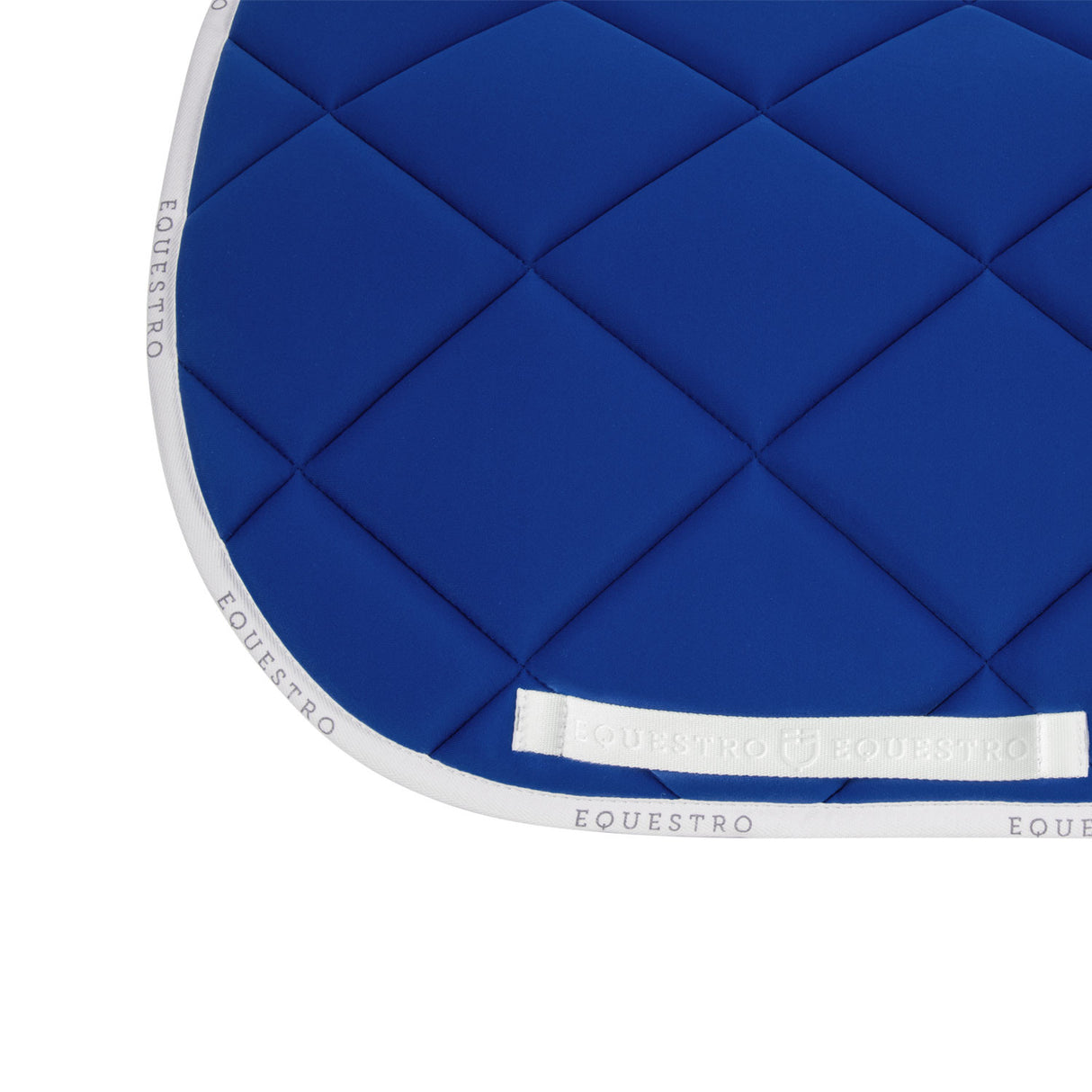 Dressage saddle pad technical fabric with logo