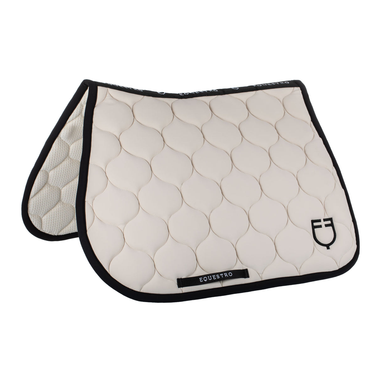 Equestro Jumping Saddle Pad With Onion Quilting